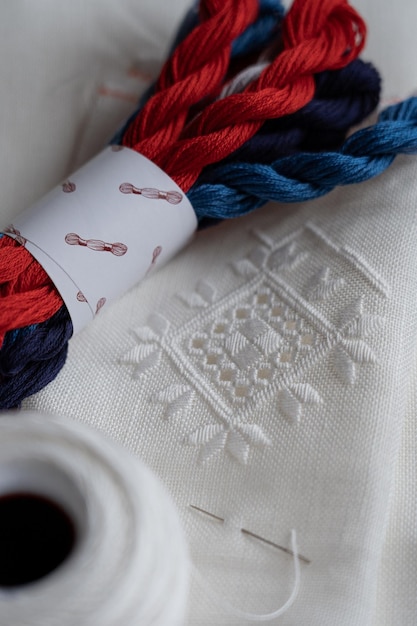 detaliu broderie traditional